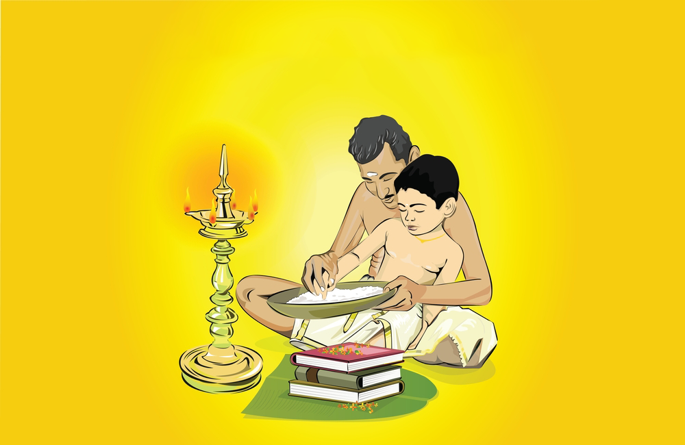 What is Aksharabhyasam? Meaning, Rituals & Significance
